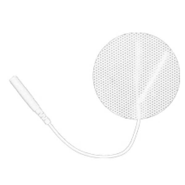 Electrode-Foil-2-Round-White-Foam