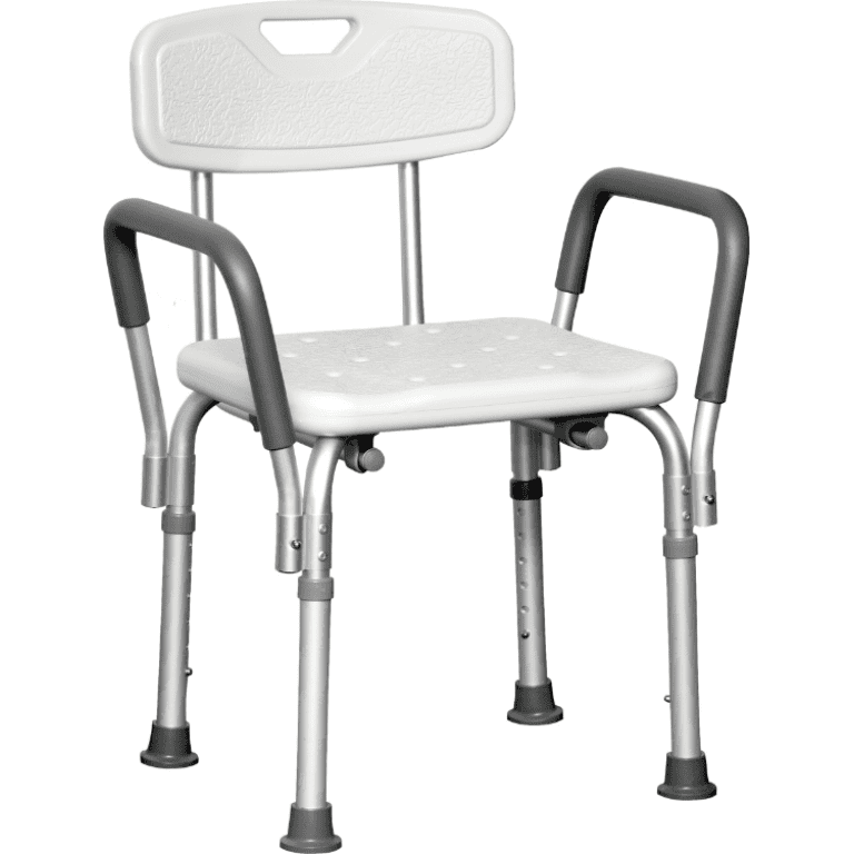 Shower Chair with Back and Arms GTM Medical Marketing, LLC